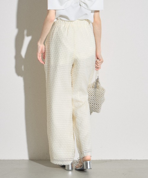 tocco closet（トッコ　クローゼット）の「【ZOZO限定】ドットリラックスパンツ　※セットアップ可能（その他パンツ・レディース・ブラック/オフホワイト/ブラック×ホワイト・M）」の18枚目の写真