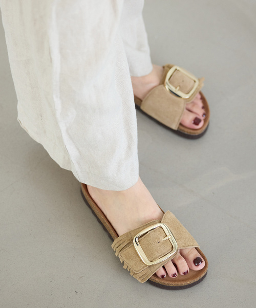 最終SALE‼️【新品未使用】VINILO/ヴィニーロ FRINGESANDAL セール】VINILO/ヴィニーロ FRINGESANDAL（サンダル）｜LE TALON