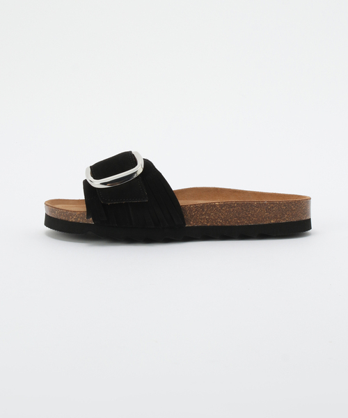 LE TALON(ルタロン)の「VINILO/ヴィニーロ FRINGESANDAL(サンダル・レディース・ベージュ/ブラック・35/38/39/36/37)」の11枚目の写真