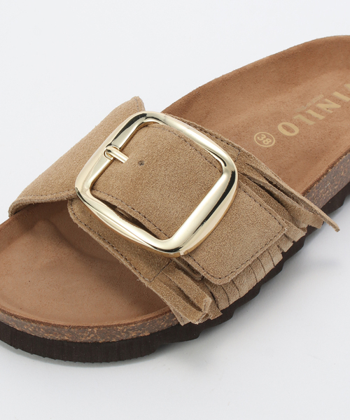 最終SALE‼️【新品未使用】VINILO/ヴィニーロ FRINGESANDAL セール】VINILO/ヴィニーロ FRINGESANDAL（サンダル）｜LE TALON