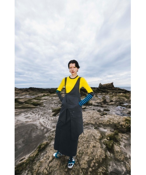 POINT BORDER BLOCKING KT（ニット/セーター）｜OMMO（オーエム