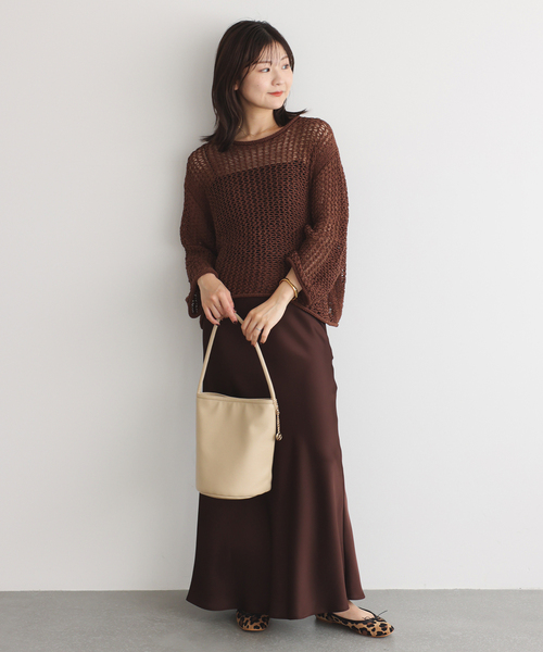 SLOBE IENA(スローブイエナ)の「《WEB限定サイズあり/追加2》BONITAS/ボニータス バレエシューズ(バレエシューズ・レディース・ベージュ/ブラック・24.5cm/24cm/23.5cm/23cm/22.5cm)」の7枚目の写真