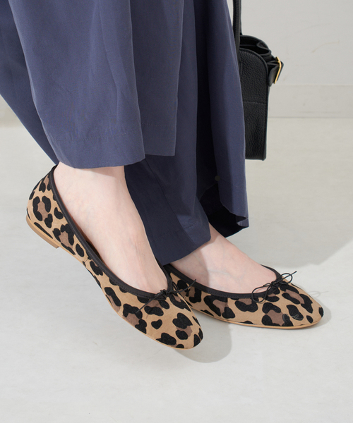SLOBE IENA BONITASボニータス バレエシューズ ブラック23㎝ WEB限定サイズあり/追加2》BONITAS/ボニータス バレエシューズ