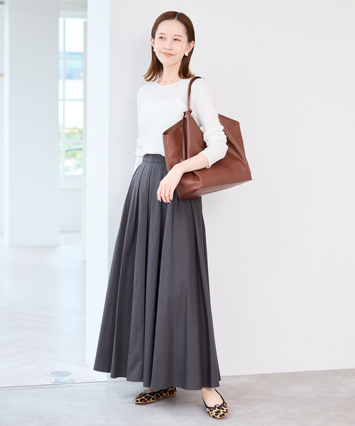 SLOBE IENA(スローブイエナ)の「《WEB限定サイズあり/追加2》BONITAS/ボニータス バレエシューズ(バレエシューズ・レディース・ベージュ/ブラック・24.5cm/24cm/23.5cm/23cm/22.5cm)」の15枚目の写真