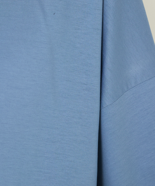 abahouse mavie（アバハウスマヴィ）の「【大人の推しT！】シルケット天竺ワイドTシャツ/半袖（Tシャツ/カットソー・レディース・ブラック/サックスブルー/ホワイト/ダークブラウン・フリー）」の14枚目の写真