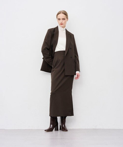 uncrave ジャケット ウォッシャブルウールライクツイル ジャケット（テーラード