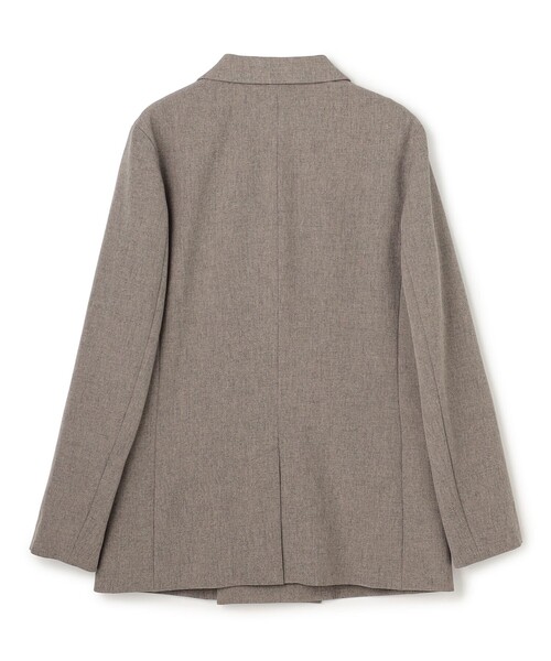 ウォッシャブルウールライクツイル ジャケット（テーラードジャケット