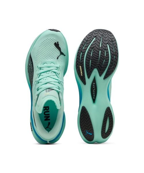 PUMA(プーマ)の「PUMA プーマ メンズ ディヴィエイト ニトロ 3 ランニングシューズ(スニーカー・メンズ・ミント/ホワイト×グリーン/ブラック系その他3/グレー系その他5/ライトブルー・28.0cm/28.5cm/27.0cm/27.5cm/29.0cm/29.5cm/26.5cm/25.5cm/26.0cm/25.0cm)」の13枚目の写真