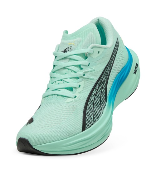 PUMA(プーマ)の「PUMA プーマ メンズ ディヴィエイト ニトロ 3 ランニングシューズ(スニーカー・メンズ・ミント/ホワイト×グリーン/ブラック系その他3/グレー系その他5/ライトブルー・28.0cm/28.5cm/27.0cm/27.5cm/29.0cm/29.5cm/26.5cm/25.5cm/26.0cm/25.0cm)」の11枚目の写真