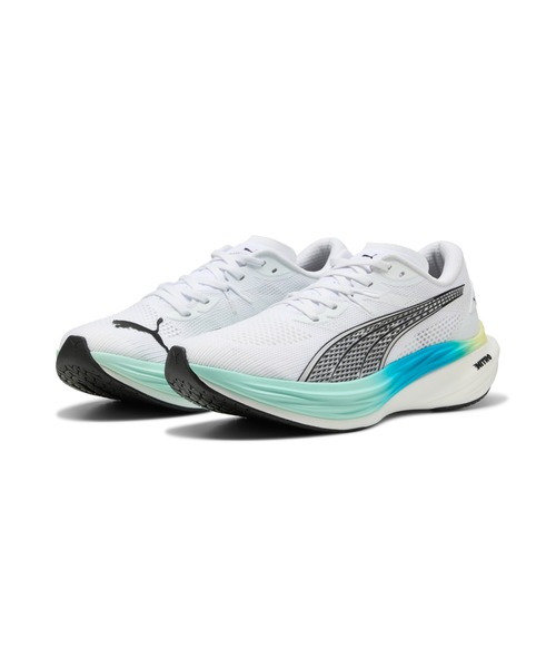 PUMA(プーマ)の「PUMA プーマ メンズ ディヴィエイト ニトロ 3 ランニングシューズ(スニーカー・メンズ・ミント/ホワイト×グリーン/ブラック系その他3/グレー系その他5/ライトブルー・28.0cm/28.5cm/27.0cm/27.5cm/29.0cm/29.5cm/26.5cm/25.5cm/26.0cm/25.0cm)」の7枚目の写真