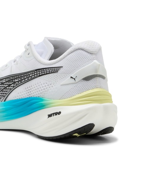 PUMA(プーマ)の「PUMA プーマ メンズ ディヴィエイト ニトロ 3 ランニングシューズ(スニーカー・メンズ・ミント/ホワイト×グリーン/ブラック系その他3/グレー系その他5/ライトブルー・28.0cm/28.5cm/27.0cm/27.5cm/29.0cm/29.5cm/26.5cm/25.5cm/26.0cm/25.0cm)」の6枚目の写真