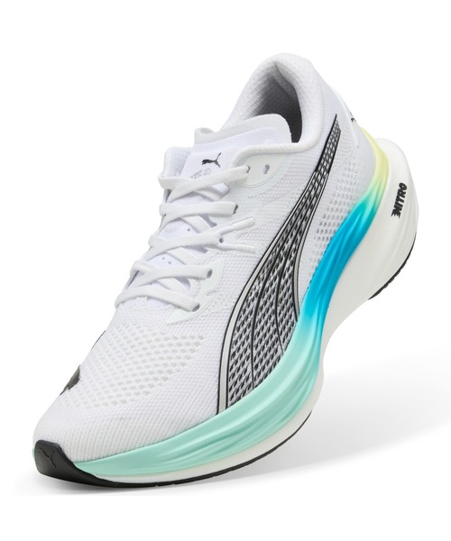 PUMA(プーマ)の「PUMA プーマ メンズ ディヴィエイト ニトロ 3 ランニングシューズ(スニーカー・メンズ・ミント/ホワイト×グリーン/ブラック系その他3/グレー系その他5/ライトブルー・28.0cm/28.5cm/27.0cm/27.5cm/29.0cm/29.5cm/26.5cm/25.5cm/26.0cm/25.0cm)」の9枚目の写真