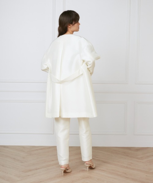 INED（イネド）の「ジャガードパンツ《la veille by SUPERIOR CLOSET》（その他パンツ・レディース・ネイビー/アイボリー・11号/9号）」の12枚目の写真