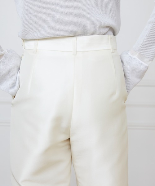INED（イネド）の「ジャガードパンツ《la veille by SUPERIOR CLOSET》（その他パンツ・レディース・ネイビー/アイボリー・11号/9号）」の15枚目の写真