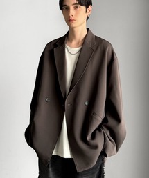 Classical Origin(NVJIW)́yClassical Originzul̕iBv_ue[[hI[o[TCYWPbg/Double-breasted tailored oversized jacket(e[[hWPbg)