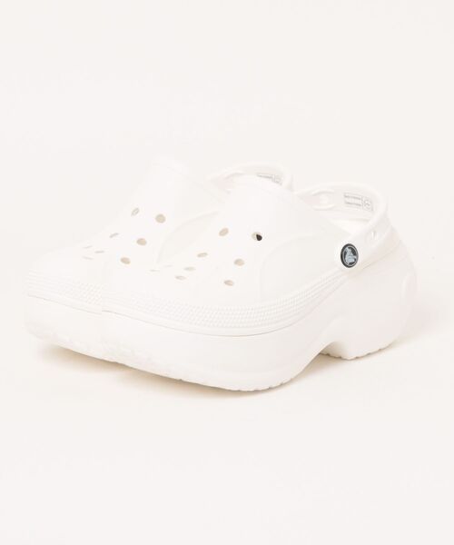 crocs(クロックス)の「《crocs》Bella Clog(サンダル・レディース・ホワイト/ベージュ系その他/ブラック/ピンク・22.0cm/23.0cm/24.0cm/25.0cm)」の1枚目の写真