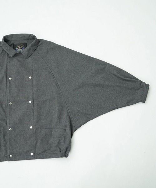 EGO TRIPPING(エゴトリッピング)の「mj10947-FRENCHDOLMA ドルマンスリーブジャケット(その他アウター・メンズ・杢グレー/ブラック系その他/ベージュ・46/48)」の13枚目の写真