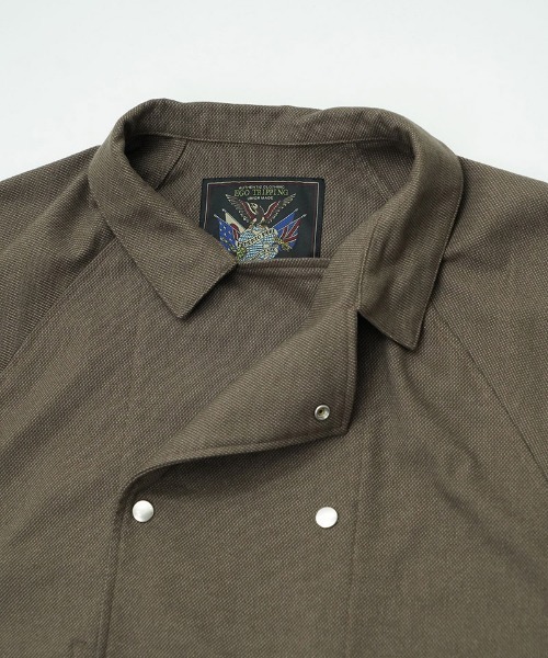 EGO TRIPPING(エゴトリッピング)の「mj10947-FRENCHDOLMA ドルマンスリーブジャケット(その他アウター・メンズ・杢グレー/ブラック系その他/ベージュ・46/48)」の8枚目の写真