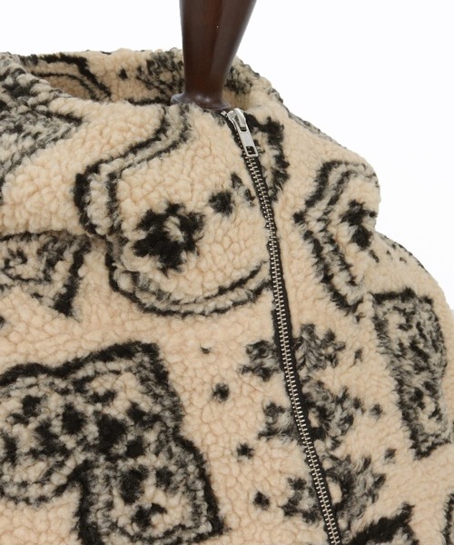 CAMBIO（カンビオ）の「mj10918-Oversized Hooded Boa Jacket ボアジャケット（その他アウター・メンズ・その他/その他1/カモフラージュ・S/M/L）」の9枚目の写真