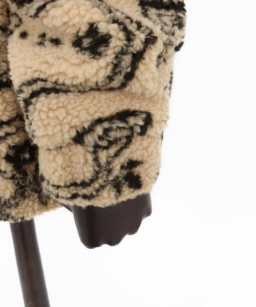 CAMBIO（カンビオ）の「mj10918-Oversized Hooded Boa Jacket ボアジャケット（その他アウター・メンズ・その他/その他1/カモフラージュ・S/M/L）」の7枚目の写真