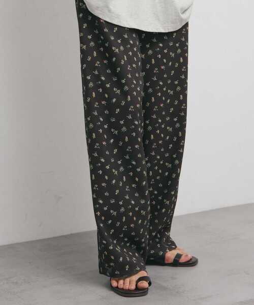 KBF(ケイビーエフ)の「フラワープリントメッシュパンツ(その他パンツ・レディース・ブラウン系その他/ブルー系その他・ONE)」の5枚目の写真