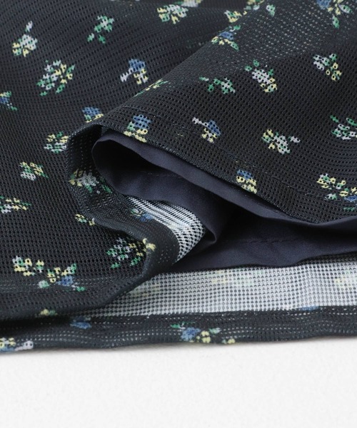 KBF(ケイビーエフ)の「フラワープリントメッシュパンツ(その他パンツ・レディース・ブラウン系その他/ブルー系その他・ONE)」の21枚目の写真