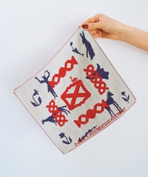 D-BROS（ディーブロス）の「トリプルガーゼ ハンカチSS ヨイジカン（ハンカチ/ハンドタオル）」