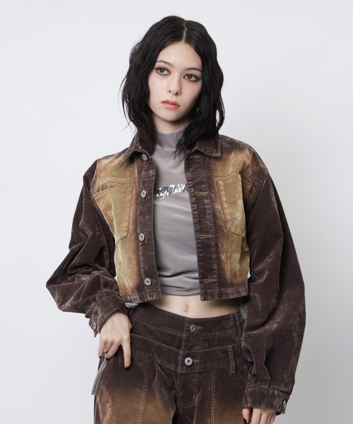 (^。^)　新品　SPIRALGIRL  デニムボレロジャケット 新品 SPIRALGIRL デニムボレロジャケット スパイラルガール