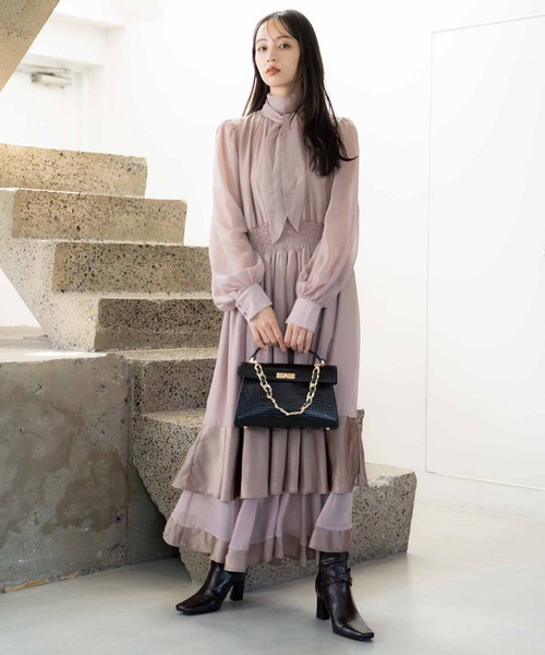 NOELA（ノエラ）の「チェーンハンドルバッグ（ハンドバッグ・レディース・ベージュ/ブラウン/ブラック・フリー）」の7枚目の写真