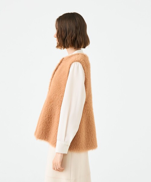 フェザーヤーン ペプラムベスト（ベスト）｜BALLSEY（ボールジィ）の