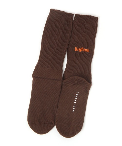 LOWRYS FARM（ローリーズファーム）の「ロゴカラーソックス　573002（ソックス/靴下・レディース・ブラウン/グリーン/レッド/ブルー・FREE）」の2枚目の写真