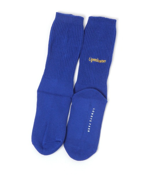 LOWRYS FARM（ローリーズファーム）の「ロゴカラーソックス　573002（ソックス/靴下・レディース・ブラウン/グリーン/レッド/ブルー・FREE）」の3枚目の写真