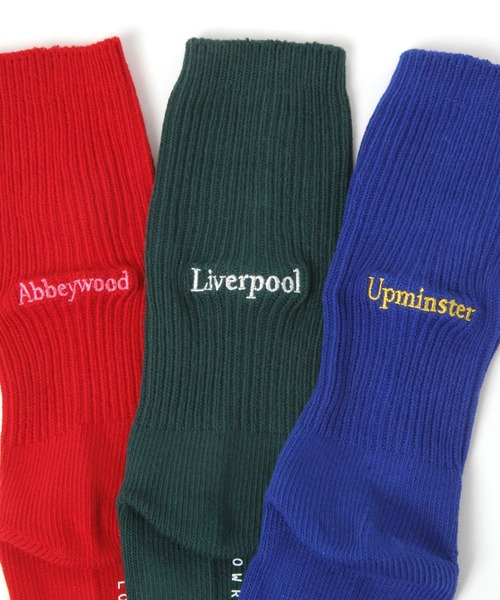 LOWRYS FARM（ローリーズファーム）の「ロゴカラーソックス　573002（ソックス/靴下・レディース・ブラウン/グリーン/レッド/ブルー・FREE）」の10枚目の写真