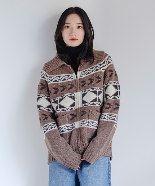 セール】Levi's/リーバイス FAIRISLE カーディガン（カーディガン