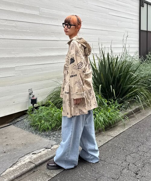 SOUNDSGOOOOD（サウンズグッド）の「【SOUNDS GOOOOD】（セット商品）フードシャツコート＆マルチウェイレ（シャツ/ブラウス・メンズ・ベージュ・ONE SIZE）」の8枚目の写真