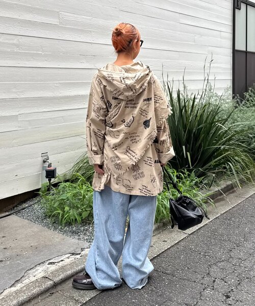 SOUNDSGOOOOD（サウンズグッド）の「【SOUNDS GOOOOD】（セット商品）フードシャツコート＆マルチウェイレ（シャツ/ブラウス・メンズ・ベージュ・ONE SIZE）」の9枚目の写真