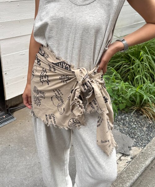 SOUNDSGOOOOD（サウンズグッド）の「【SOUNDS GOOOOD】（セット商品）フードシャツコート＆マルチウェイレ（シャツ/ブラウス・メンズ・ベージュ・ONE SIZE）」の11枚目の写真