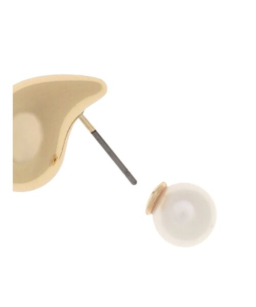 ELENDEEK（エレンディーク）の「ドロップパールスモールピアス（ピアス（両耳用）・レディース・シルバー/ゴールド・FREE）」の10枚目の写真