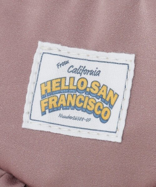 HELLO.SANFRANCISCO（ハローサンフランシスコ）の「【HELLO.SANFRANCISCO/ハローサンフランシスコ】サテンフリルコンビウエストBAG（ボディバッグ/ウエストポーチ・レディース・イエロー/パープル・ONE SIZE）」の17枚目の写真