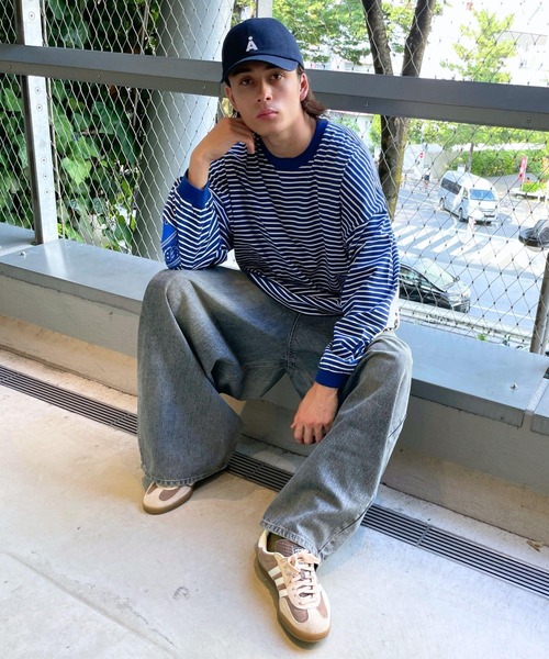ALAND（エーランド）の「【UNISEX】ALAND／ボーダーロンT（Tシャツ/カットソー・レディース・ブラック/ブルー・MEDIUM/LARGE）」の20枚目の写真