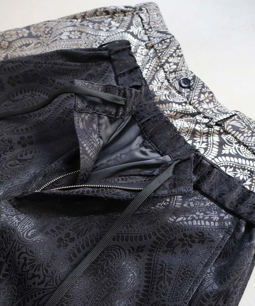 NOISE MAKER（ノイズメーカー）の「クラシックペイズリーメガショーツ（その他パンツ・メンズ・ブラック/チャコールグレー・XL/L/M）」の4枚目の写真