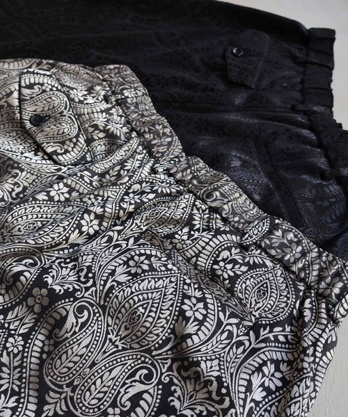 NOISE MAKER（ノイズメーカー）の「クラシックペイズリーメガショーツ（その他パンツ・メンズ・ブラック/チャコールグレー・XL/L/M）」の5枚目の写真