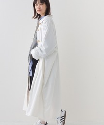 OMNES（オムネス）の「ナイロン リップストップステンカラーロングコート（その他アウター）」