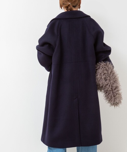 NOLLEY’S(ノーリーズ)の「NMPバルマカーンコート(その他アウター・レディース・ネイビー/グレー・S/M)」の11枚目の写真
