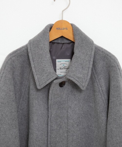 NOLLEY’S(ノーリーズ)の「NMPバルマカーンコート(その他アウター・レディース・ネイビー/グレー・S/M)」の18枚目の写真