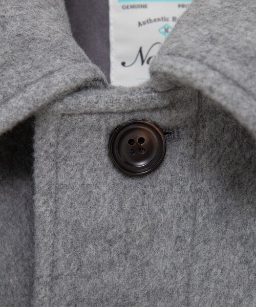 NOLLEY’S(ノーリーズ)の「NMPバルマカーンコート(その他アウター・レディース・ネイビー/グレー・S/M)」の21枚目の写真