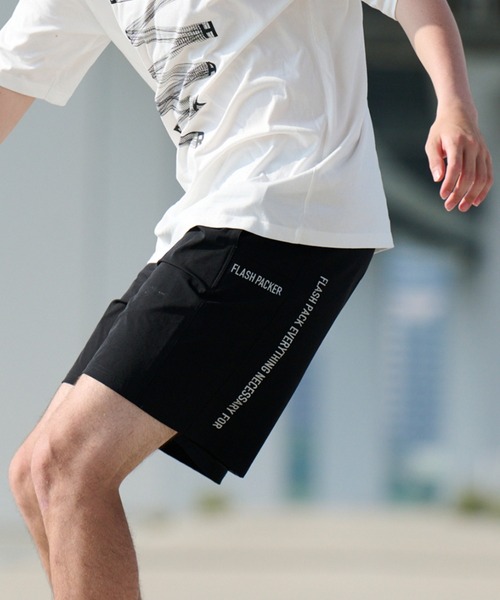 FLASH PACKER(フラッシュパッカー)の「FLASH PACKER フラッシュパッカー/ ストレッチギアショーツ // XHP-GEAR(その他パンツ・メンズ・ブラック/オリーブ・MEDIUM/LARGE/X-LARGE)」の2枚目の写真