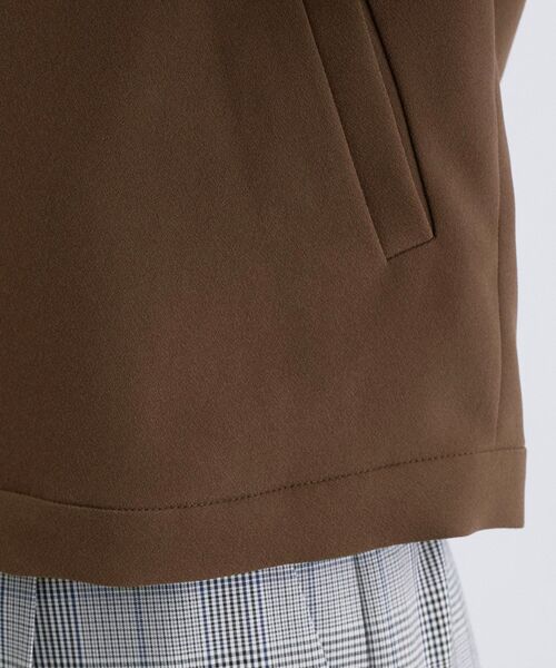 INDIVI(インディヴィ)の「【洗える/UVケア/吸汗速乾】ジョーゼットライトブルゾン(ブルゾン・レディース・ダークブラウン/ネイビー・40/38/36/15 /13/05/19)」の18枚目の写真