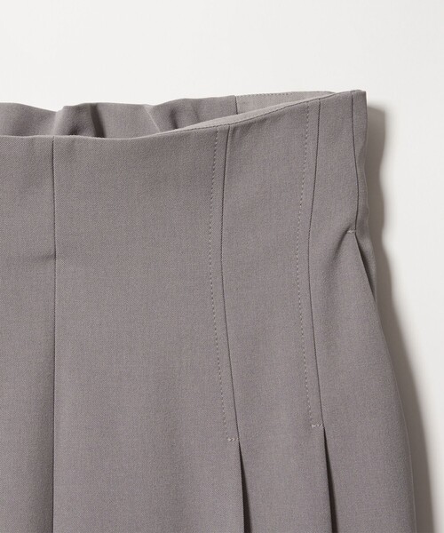 EMMEL REFINES（エメルリファインズ）の「＜EMMEL REFINES＞EM ハイウエスト ワイドパンツ（スラックス・レディース・ブラック/ライトグレー・M/S）」の13枚目の写真