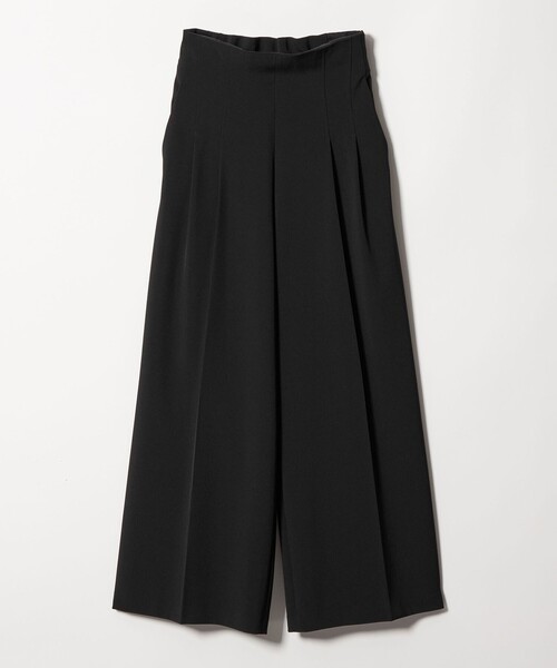 EMMEL REFINES（エメルリファインズ）の「＜EMMEL REFINES＞EM ハイウエスト ワイドパンツ（スラックス・レディース・ブラック/ライトグレー・M/S）」の19枚目の写真